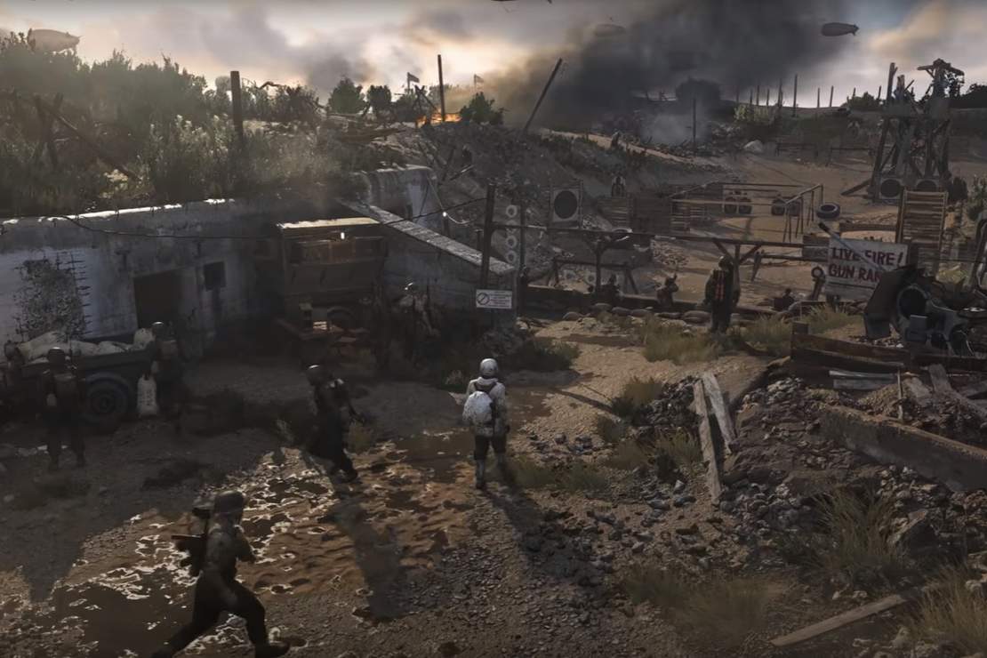 Sztab z Call of Duty WWII na oficjalnym zwiastunie