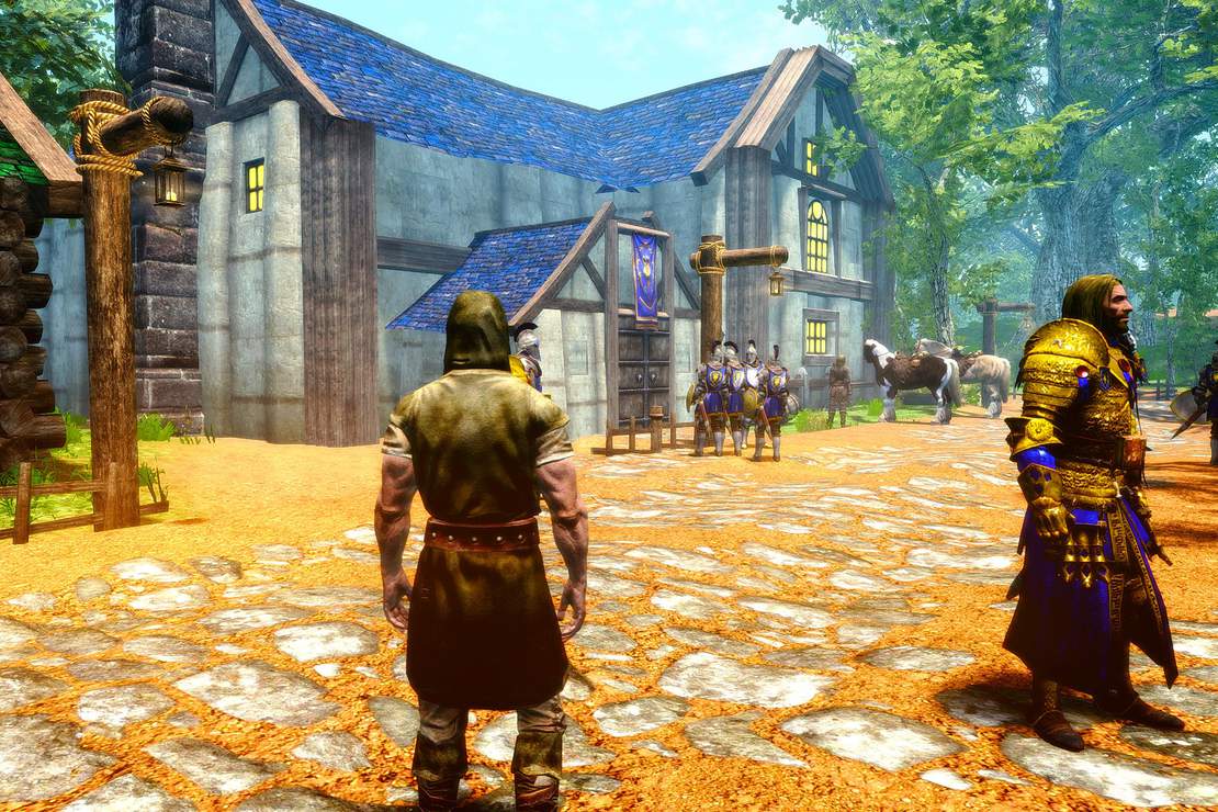 Moder odtwarza świat World of Warcraft na silniku Skyrima