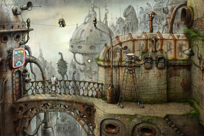 Wielki patch do Machinarium. Gra została przeprogramowana od pod