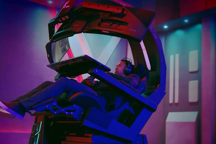 Nowe ponad 200-kilogramowe „gamingowe krzesło” Acera ma miejsce 