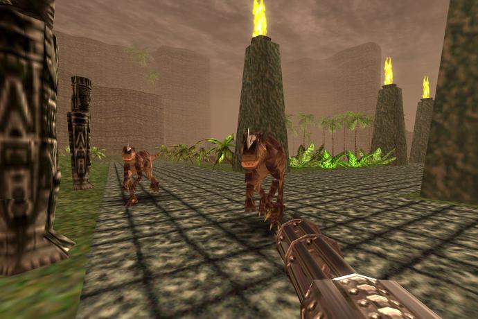 Odświeżona wersja Turok Dinosaur Hunter