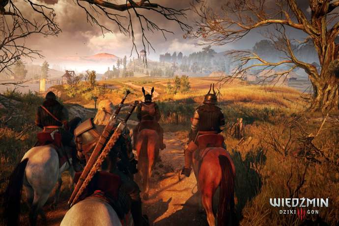 Okładka nowego dodatku do Wiedźmina 3